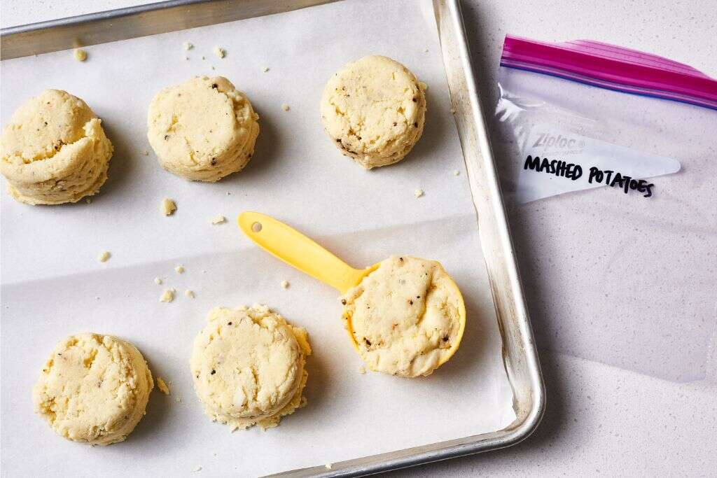 Freeze Mashed Potatoes