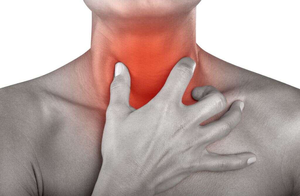 Inflamed Tonsils